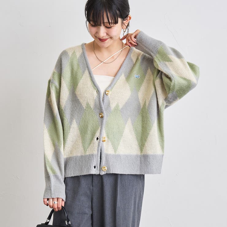PENNEY'S TOWNCRAFT シャギーニットカーディガン Mサイズ 古着
