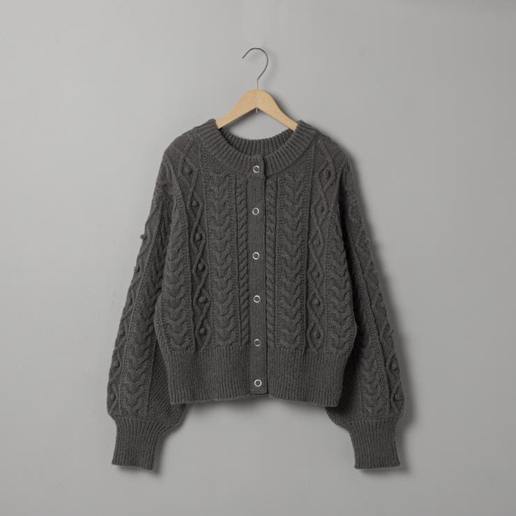 WEB限定】2WAYアランケーブルカーディガン[品番：COEW0004960]｜coen