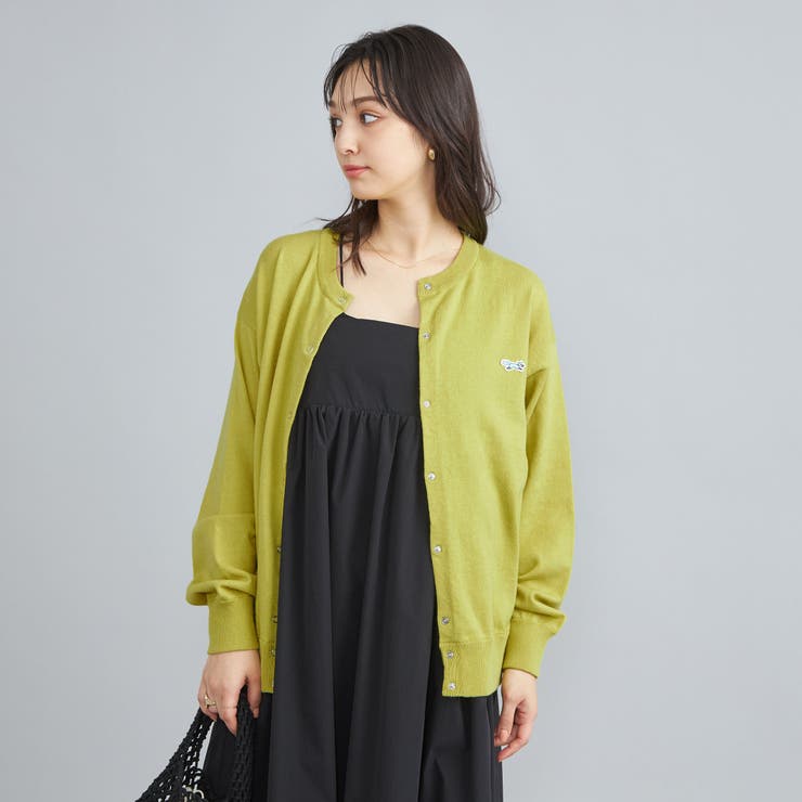 PENNEYS(ぺニーズ)別注天竺ニットスナップカーディガン[品番 PENNEYS(ぺニーズ)別注天竺ニットスナップカーディガン[品番