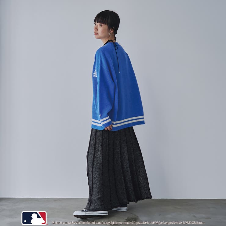 MLB別注 アソートジャガードロゴニットカーディガン | coen【women】 | 詳細画像12 