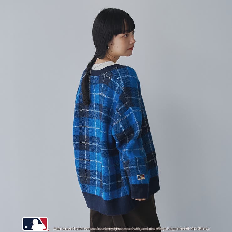 MLB別注 アソートジャガードロゴニットカーディガン | coen【women】 | 詳細画像16 