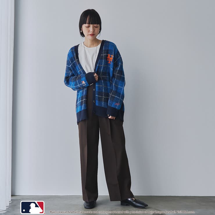 MLB別注 アソートジャガードロゴニットカーディガン | coen【women】 | 詳細画像17 