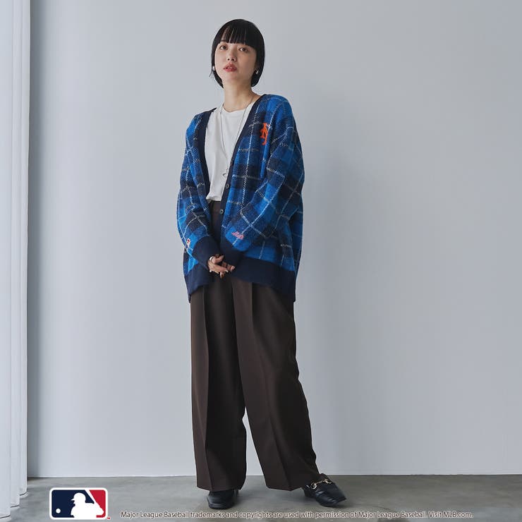 MLB別注 アソートジャガードロゴニットカーディガン | coen【women】 | 詳細画像18 