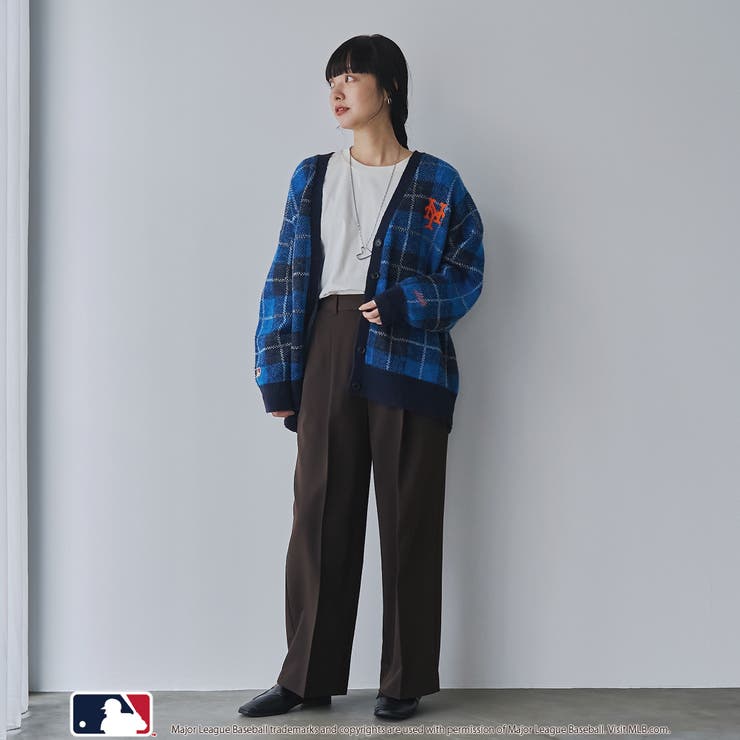 MLB別注 アソートジャガードロゴニットカーディガン | coen【women】 | 詳細画像19 