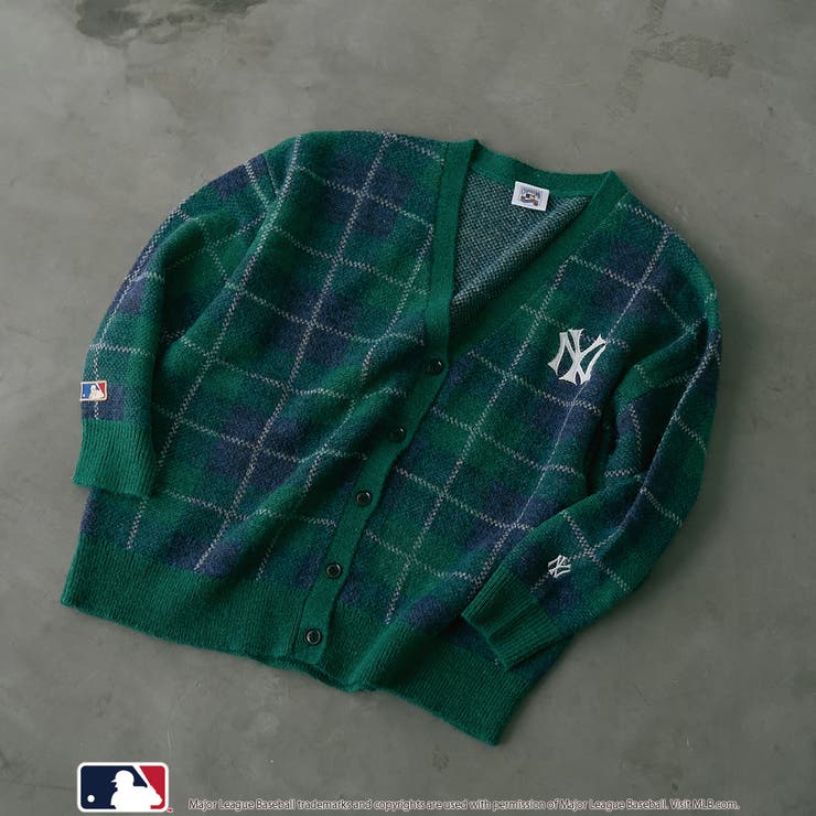 MLB別注 アソートジャガードロゴニットカーディガン | coen【women】 | 詳細画像7 