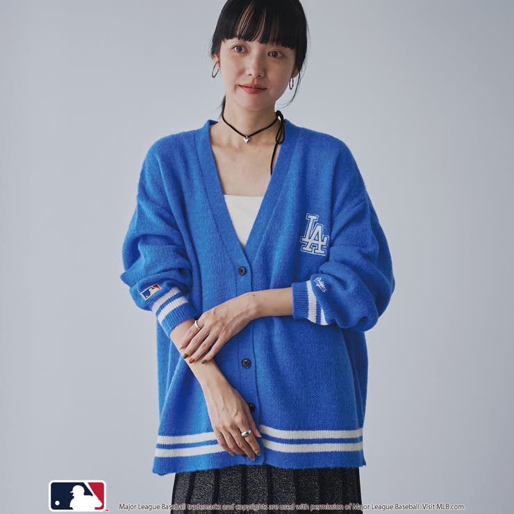 MLB別注 アソートジャガードロゴニットカーディガン | coen【women】 | 詳細画像9 