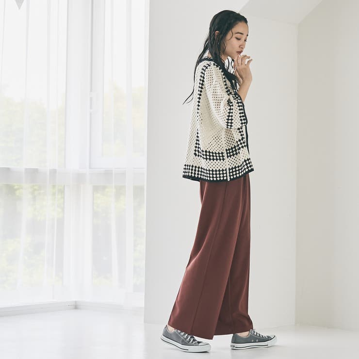 クロシェ編みポロカーディガン | coen【women】 | 詳細画像10 