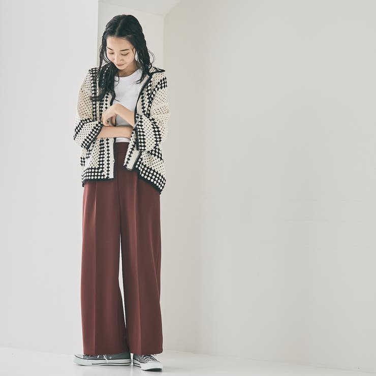 クロシェ編みポロカーディガン | coen【women】 | 詳細画像11 