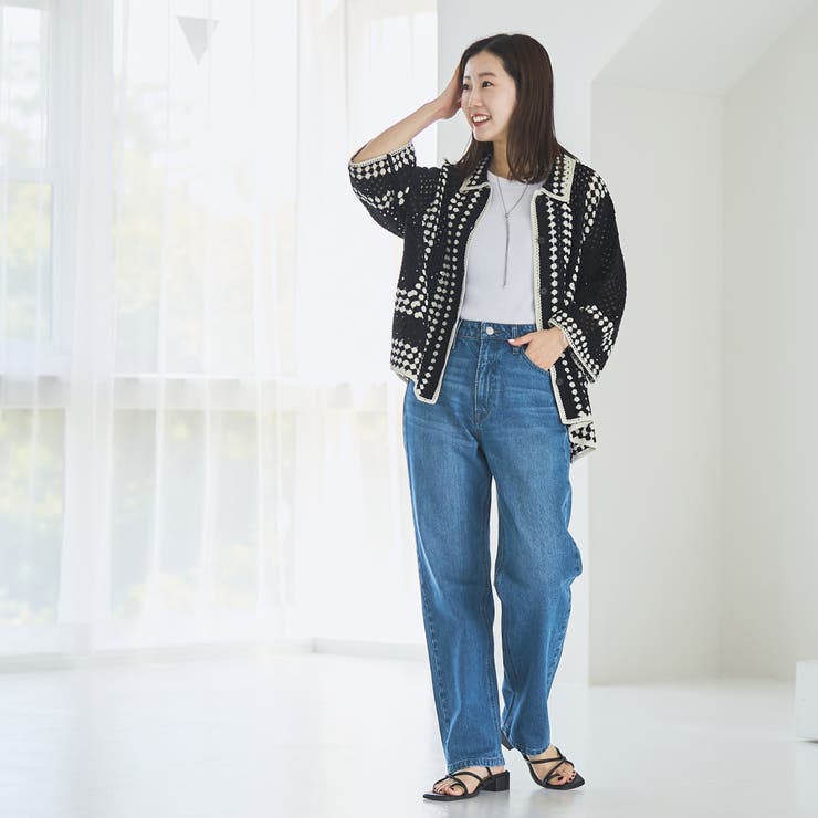 クロシェ編みポロカーディガン | coen【women】 | 詳細画像21 