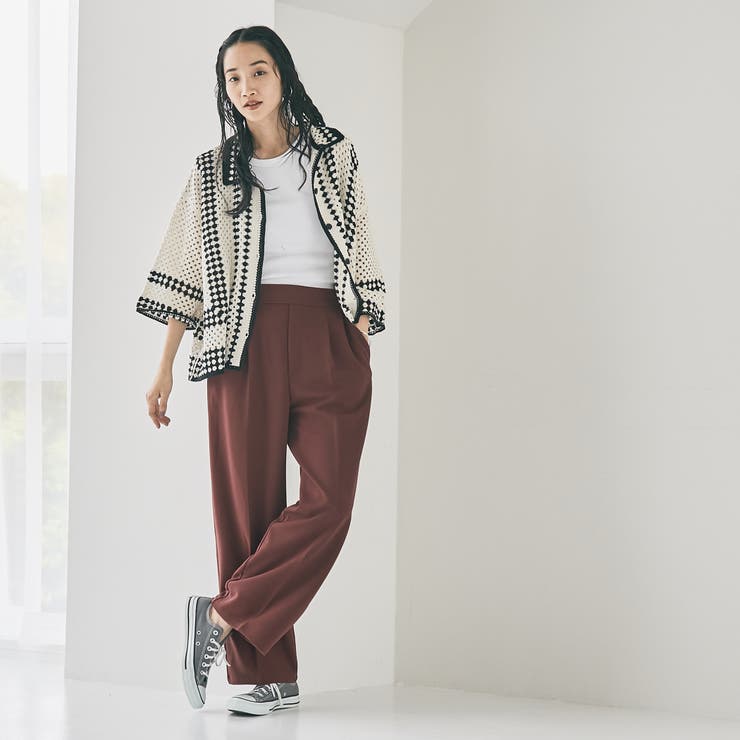 【関税込み】CORDERA オフホワイト クロシェ ジャケット comm.arch. コム・アーチ「Super Zea No Collar Jacket