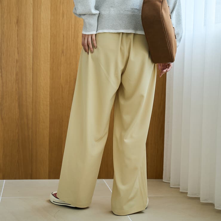 とろさらイージーワイドパンツ【インフルエンサー紹介アイテム】（WEB限定サイズあ… | coen【women】 | 詳細画像30 