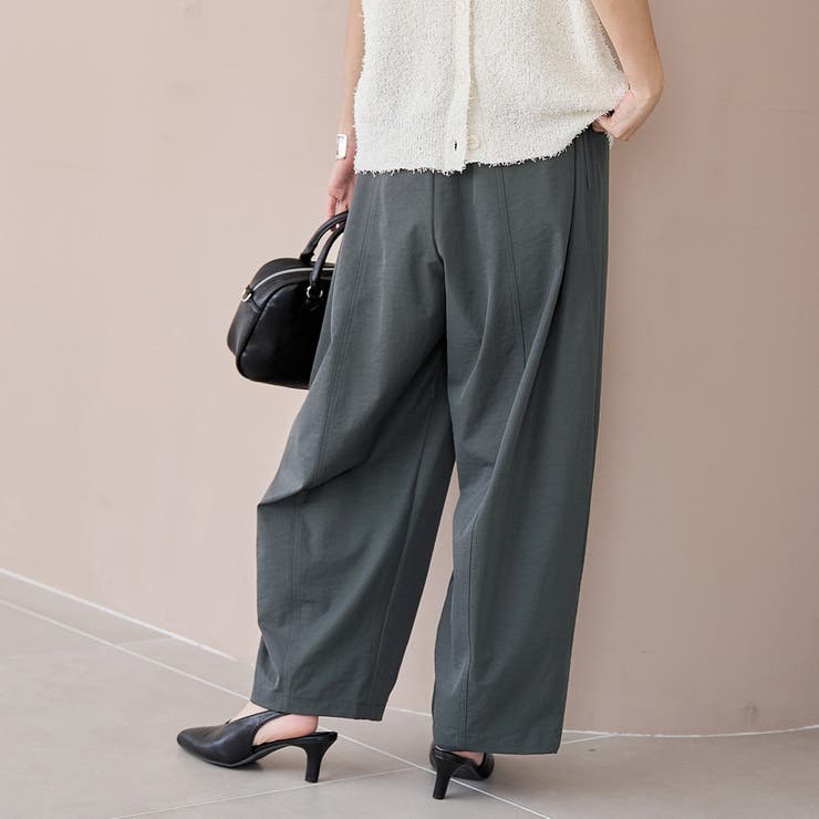 ポリツイルコクーンパンツ | coen【women】 | 詳細画像11 