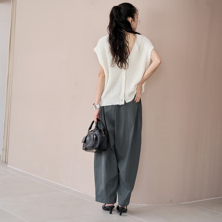 ポリツイルコクーンパンツ | coen【women】 | 詳細画像13 