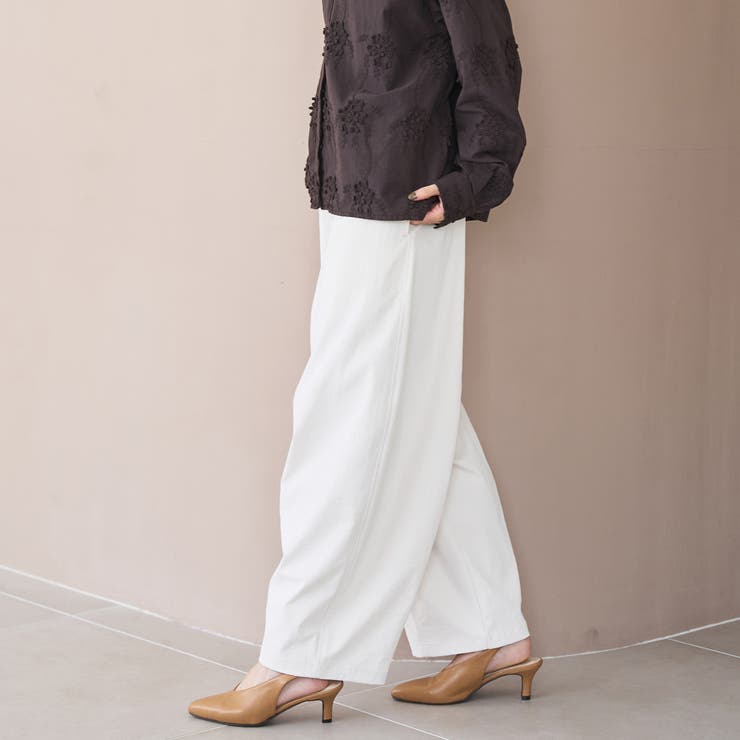 ポリツイルコクーンパンツ | coen【women】 | 詳細画像15 