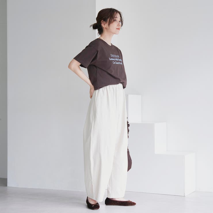 ポリツイルコクーンパンツ | coen【women】 | 詳細画像18 