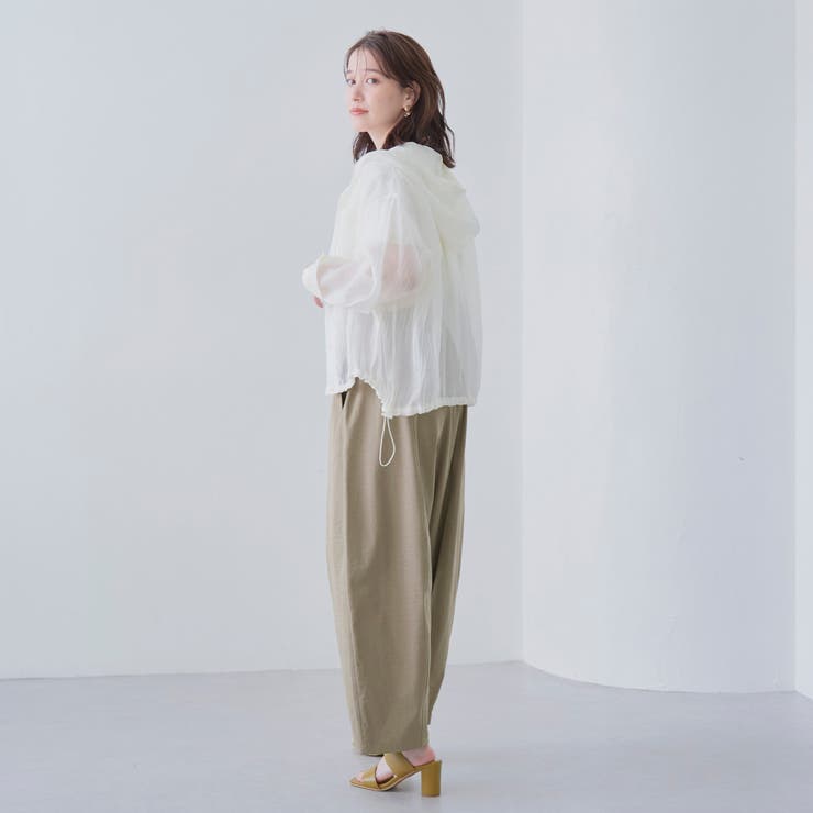 ポリツイルコクーンパンツ | coen【women】 | 詳細画像26 