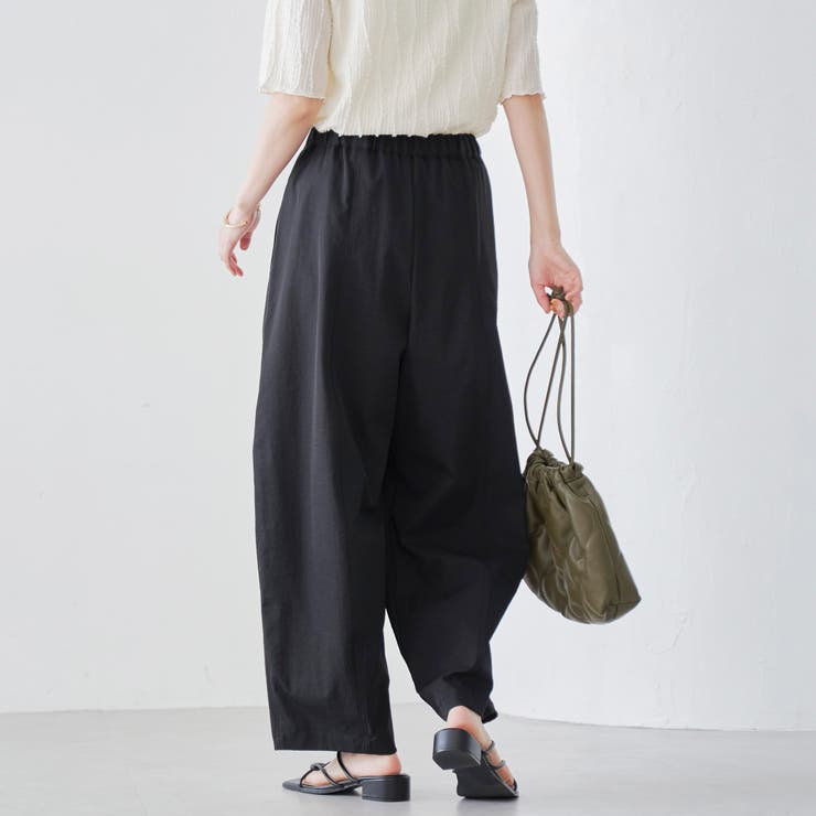 ポリツイルコクーンパンツ | coen【women】 | 詳細画像4 