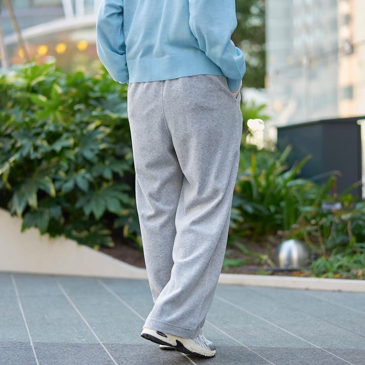 フェレットライクベロアイージーワイドパンツ | coen【women】 | 詳細画像15 