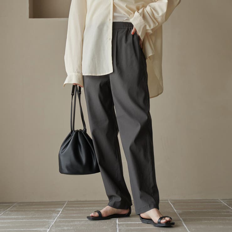 【定番】イージービューティーテーパードパンツ（WEB限定サイズ） | coen【women】 | 詳細画像10 