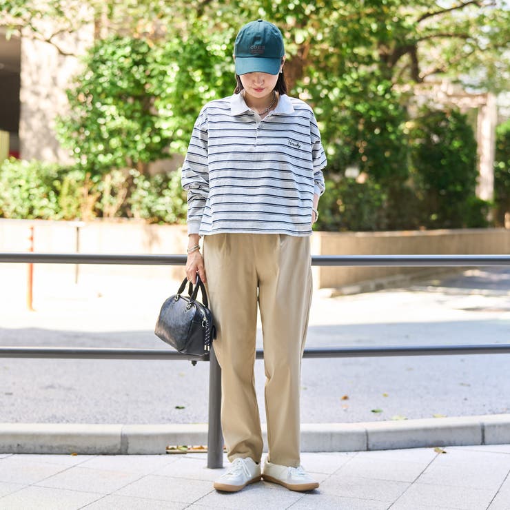 【定番】イージービューティーテーパードパンツ（WEB限定サイズ） | coen【women】 | 詳細画像14 