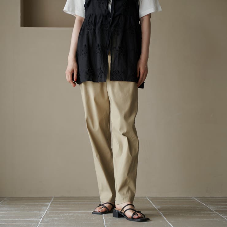 【定番】イージービューティーテーパードパンツ（WEB限定サイズ） | coen【women】 | 詳細画像16 