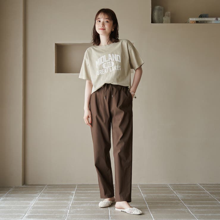 【定番】イージービューティーテーパードパンツ（WEB限定サイズ） | coen【women】 | 詳細画像21 