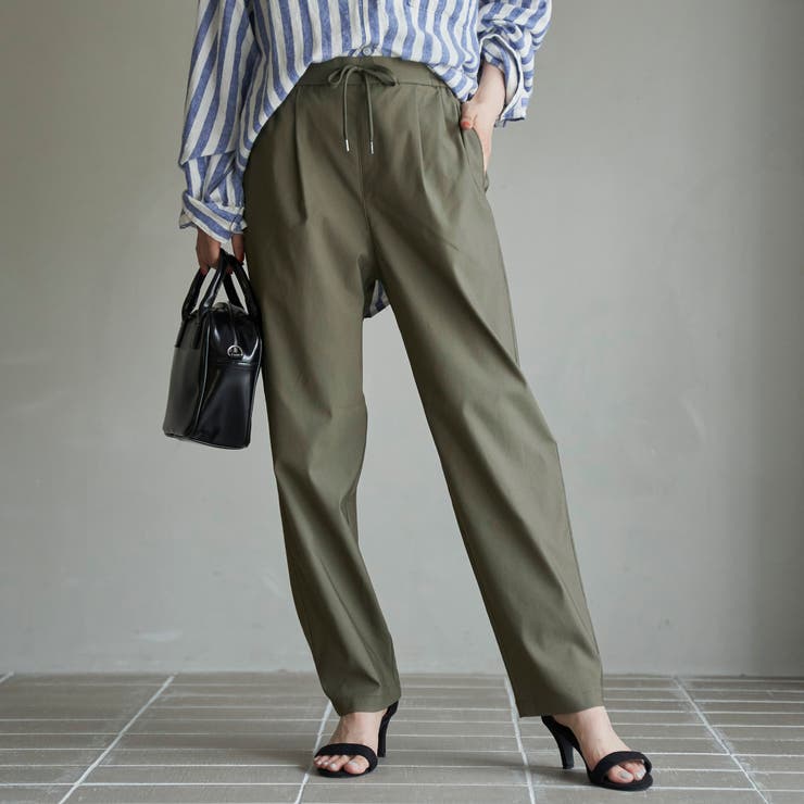 【定番】イージービューティーテーパードパンツ（WEB限定サイズ） | coen【women】 | 詳細画像24 