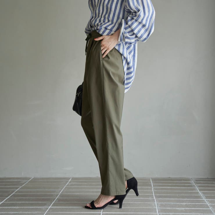 【定番】イージービューティーテーパードパンツ（WEB限定サイズ） | coen【women】 | 詳細画像25 