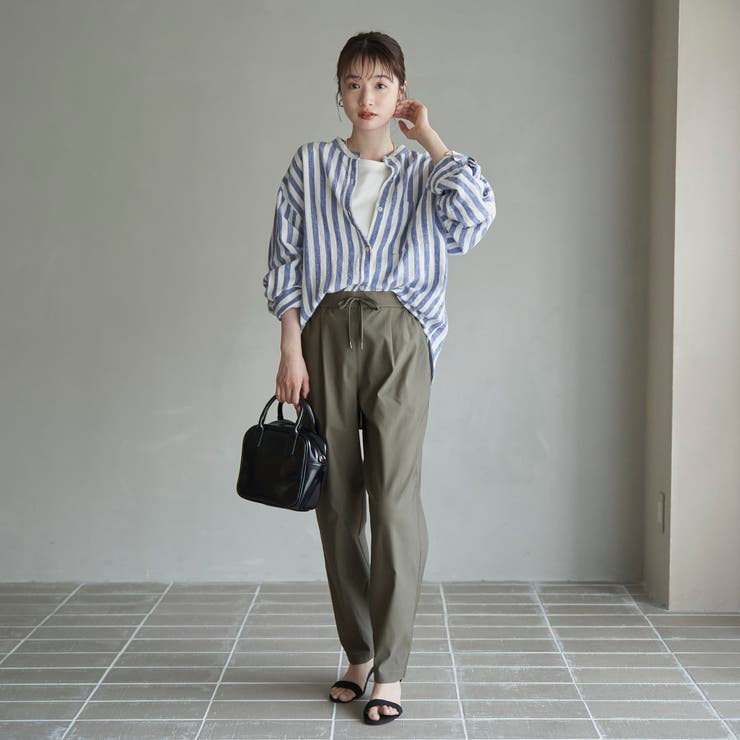 【定番】イージービューティーテーパードパンツ（WEB限定サイズ） | coen【women】 | 詳細画像27 