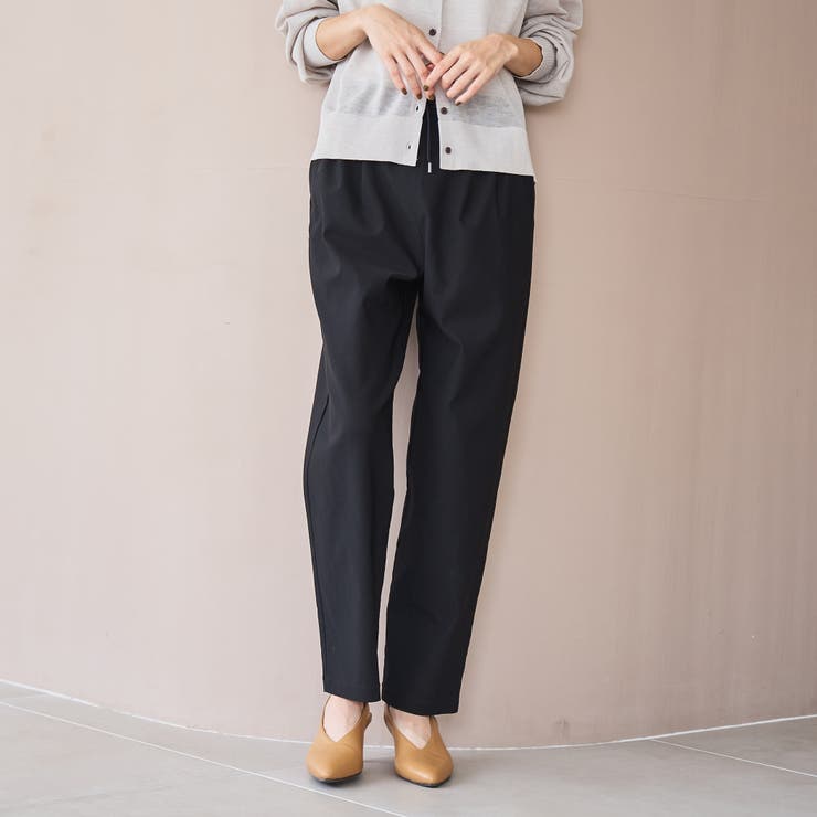 【定番】イージービューティーテーパードパンツ（WEB限定サイズ） | coen【women】 | 詳細画像3 