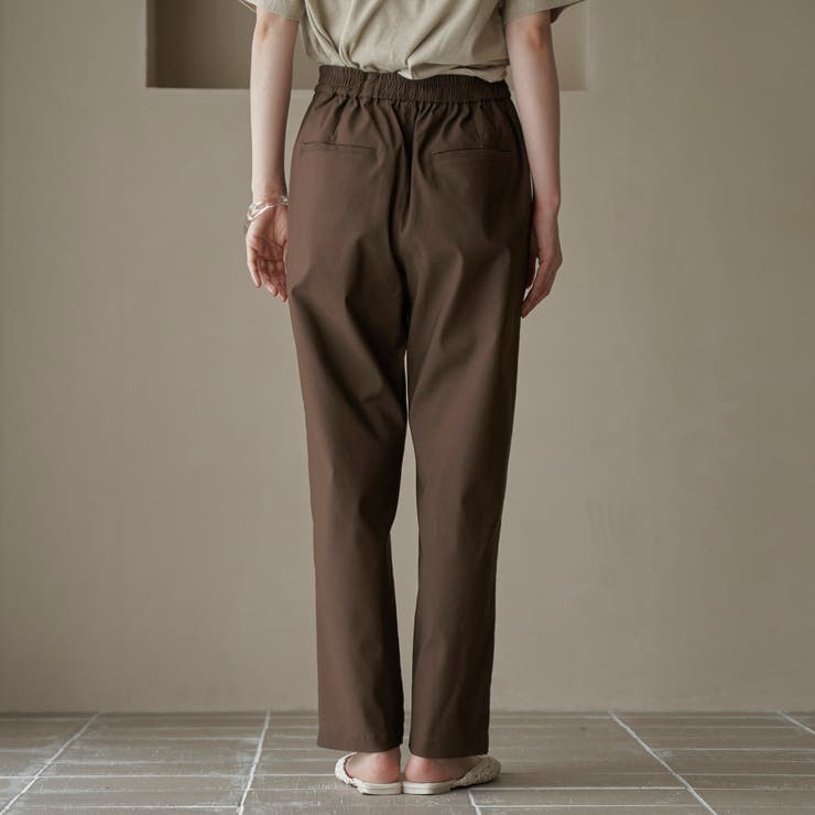 【定番】イージービューティーテーパードパンツ（WEB限定サイズ） | coen【women】 | 詳細画像36 