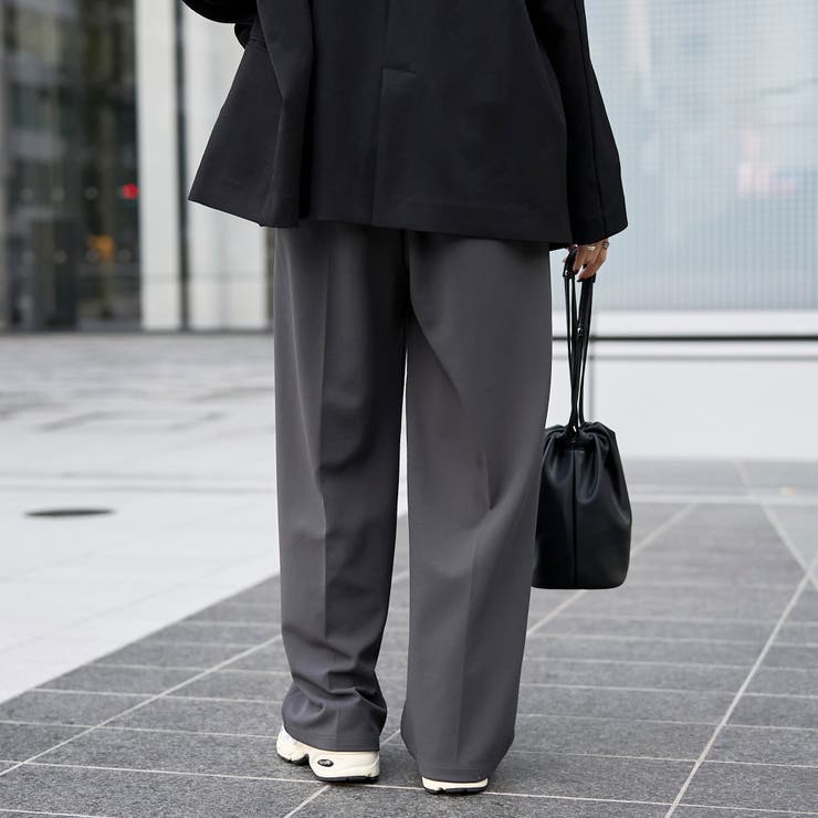 【定番・新色登場】イージービューティーワイドパンツ（WEB限定サイズ） | coen【women】 | 詳細画像10 