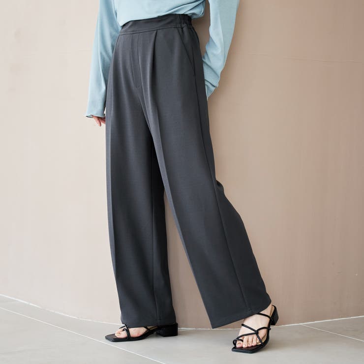 【定番・新色登場】イージービューティーワイドパンツ（WEB限定サイズ） | coen【women】 | 詳細画像11 