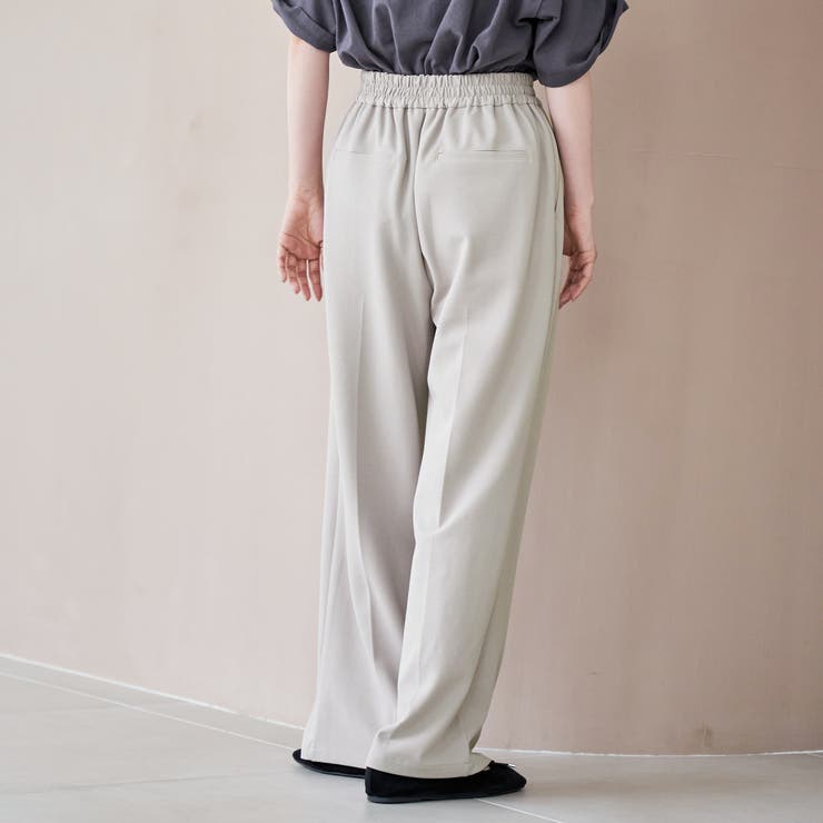 【定番・新色登場】イージービューティーワイドパンツ（WEB限定サイズ） | coen【women】 | 詳細画像17 