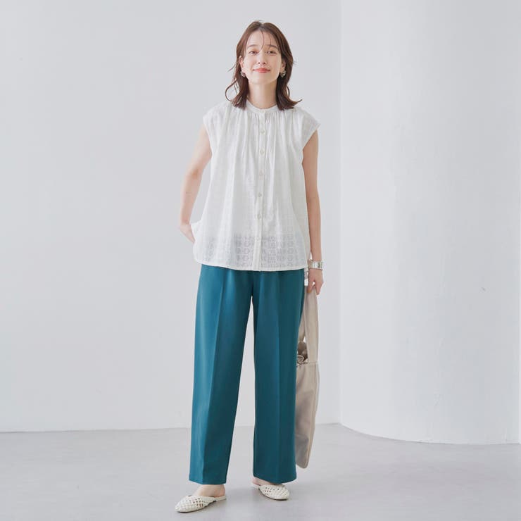 【定番・新色登場】イージービューティーワイドパンツ（WEB限定サイズ） | coen【women】 | 詳細画像27 