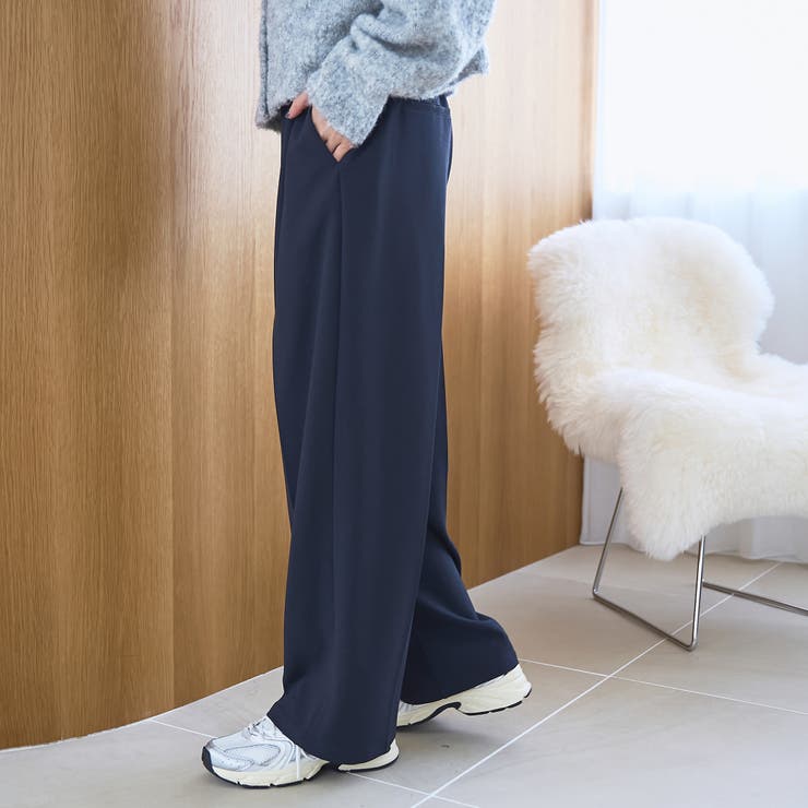 【定番・新色登場】イージービューティーワイドパンツ（WEB限定サイズ） | coen【women】 | 詳細画像33 