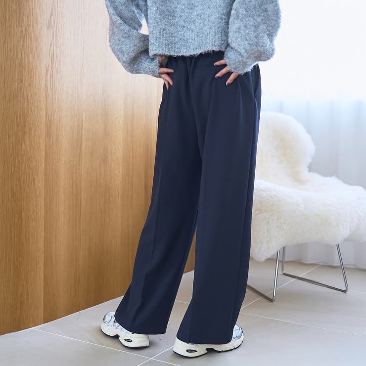 【定番・新色登場】イージービューティーワイドパンツ（WEB限定サイズ） | coen【women】 | 詳細画像34 