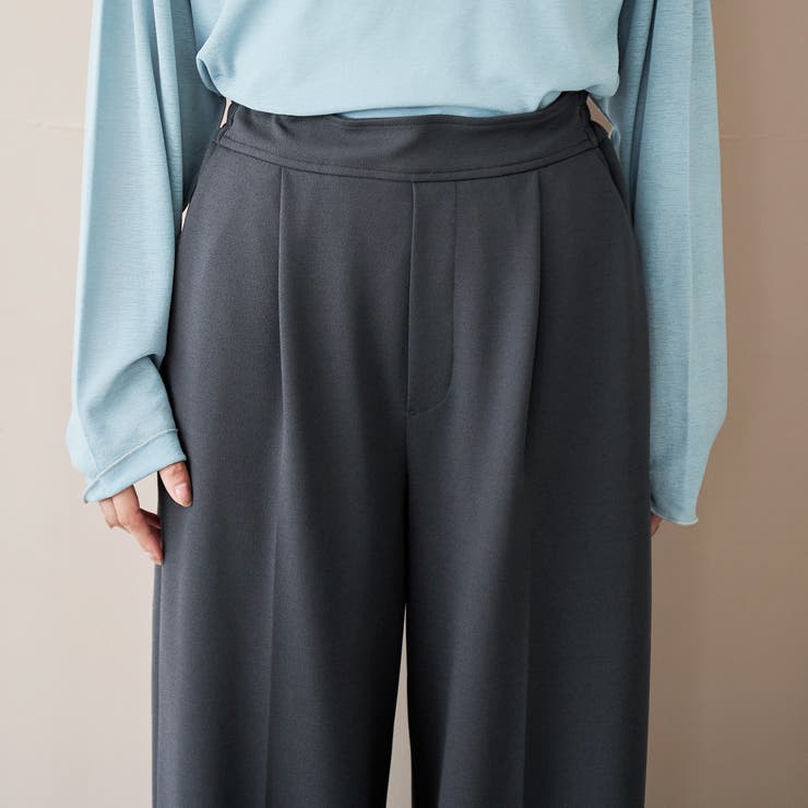 【定番・新色登場】イージービューティーワイドパンツ（WEB限定サイズ） | coen【women】 | 詳細画像40 