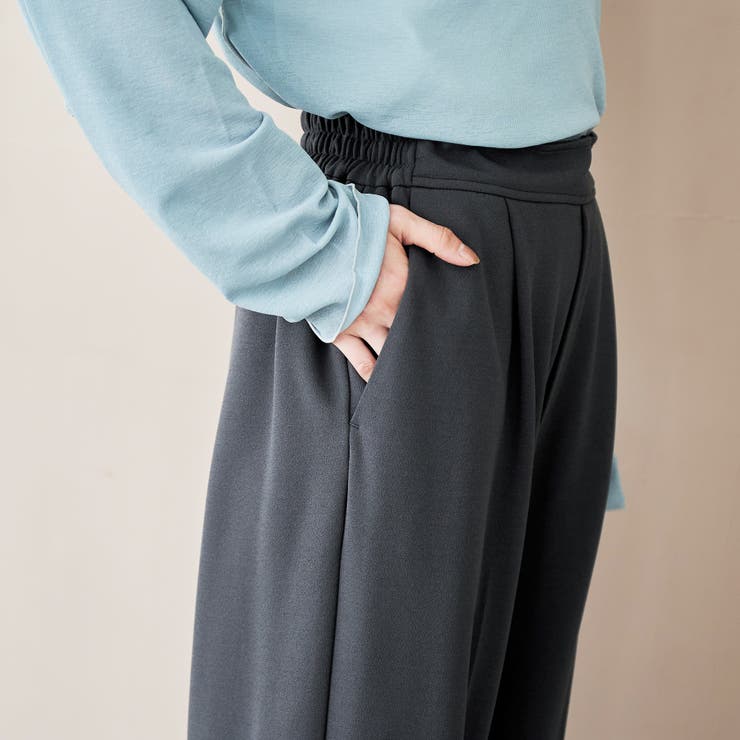 【定番・新色登場】イージービューティーワイドパンツ（WEB限定サイズ） | coen【women】 | 詳細画像41 