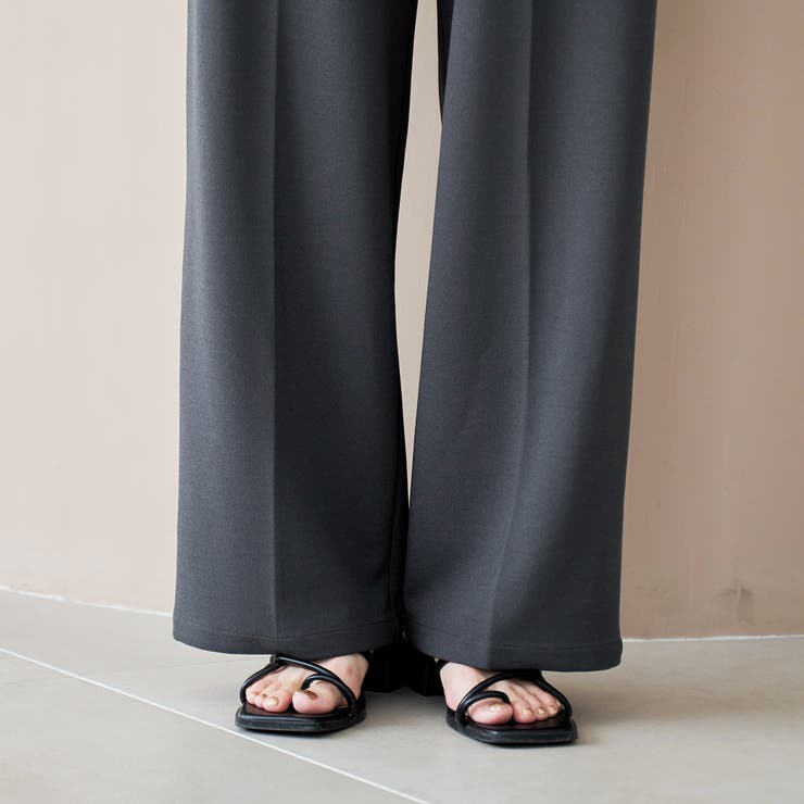 【定番・新色登場】イージービューティーワイドパンツ（WEB限定サイズ） | coen【women】 | 詳細画像43 