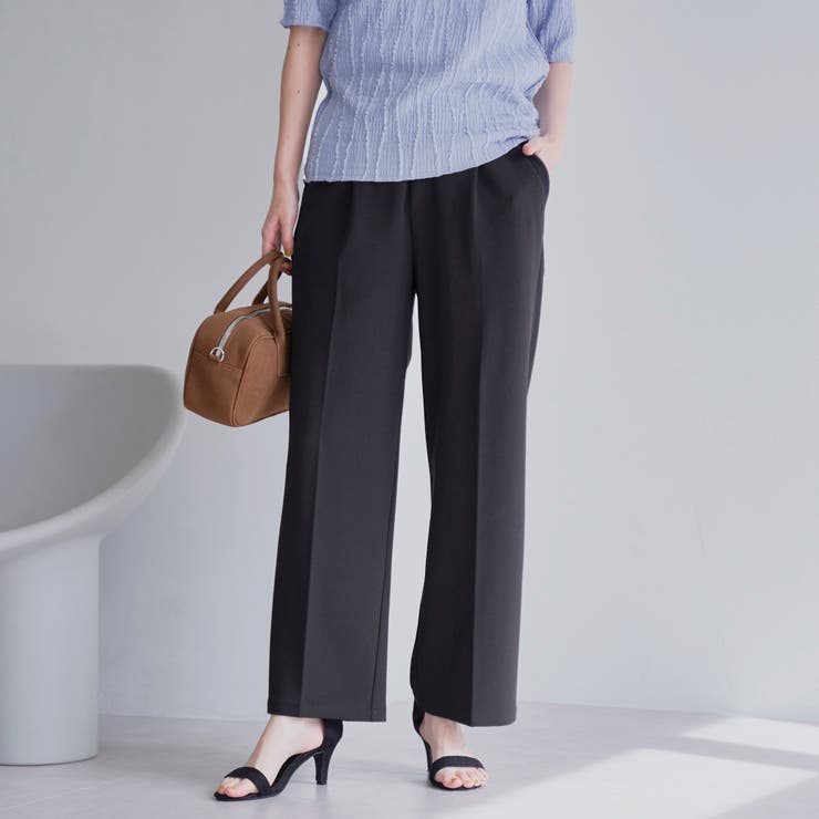 【定番・新色登場】イージービューティーワイドパンツ（WEB限定サイズ） | coen【women】 | 詳細画像5 