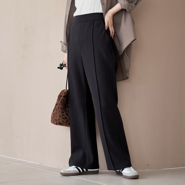 イージービューティーカットフレアパンツ（WEB限定サイズ） | coen【women】 | 詳細画像1 