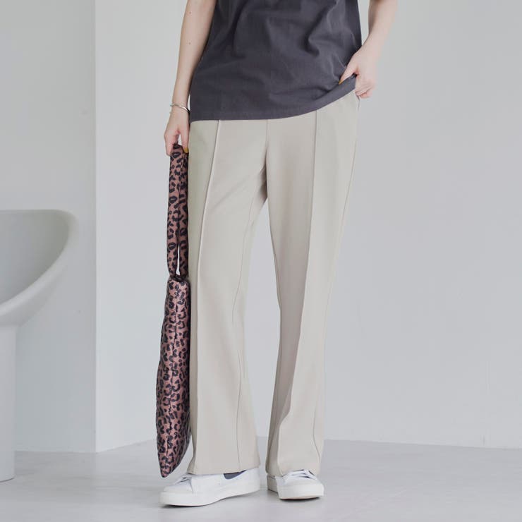 イージービューティーカットフレアパンツ（WEB限定サイズ） | coen【women】 | 詳細画像18 