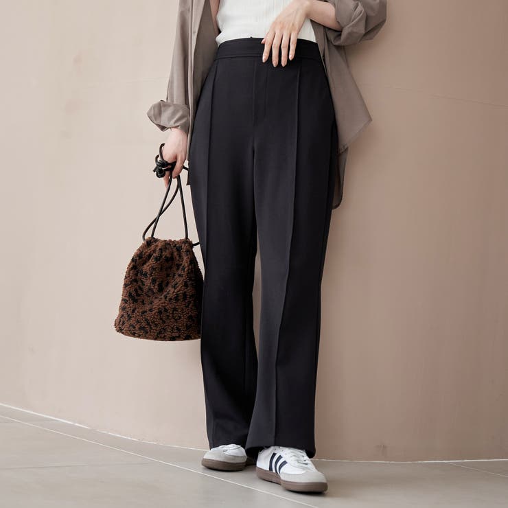 イージービューティーカットフレアパンツ（WEB限定サイズ） | coen【women】 | 詳細画像2 