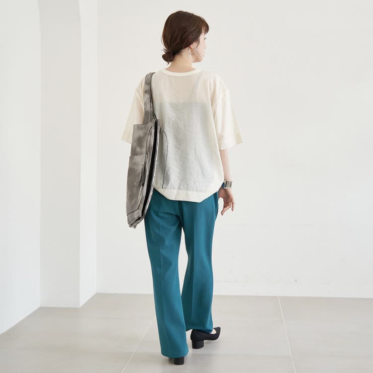 イージービューティーカットフレアパンツ（WEB限定サイズ） | coen【women】 | 詳細画像27 