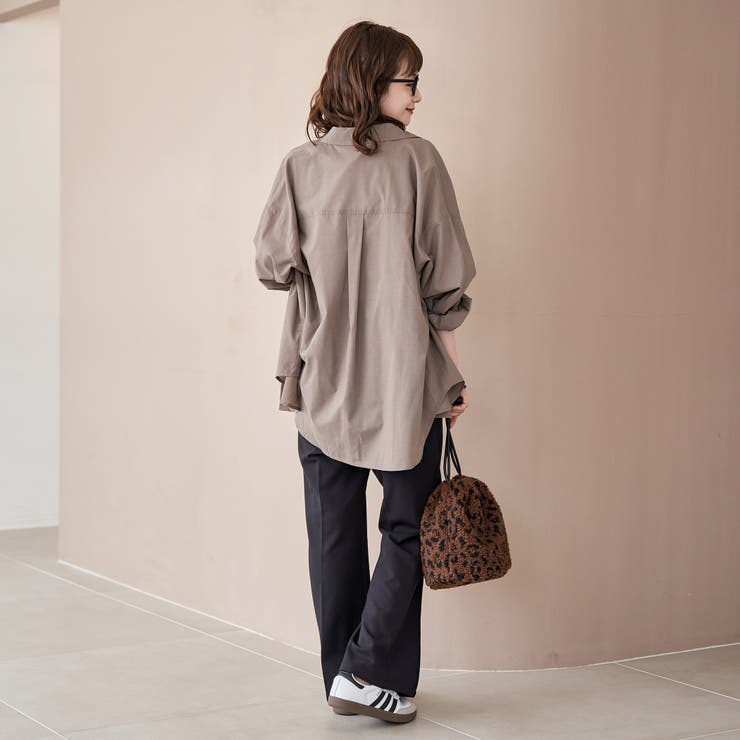 イージービューティーカットフレアパンツ（WEB限定サイズ） | coen【women】 | 詳細画像8 