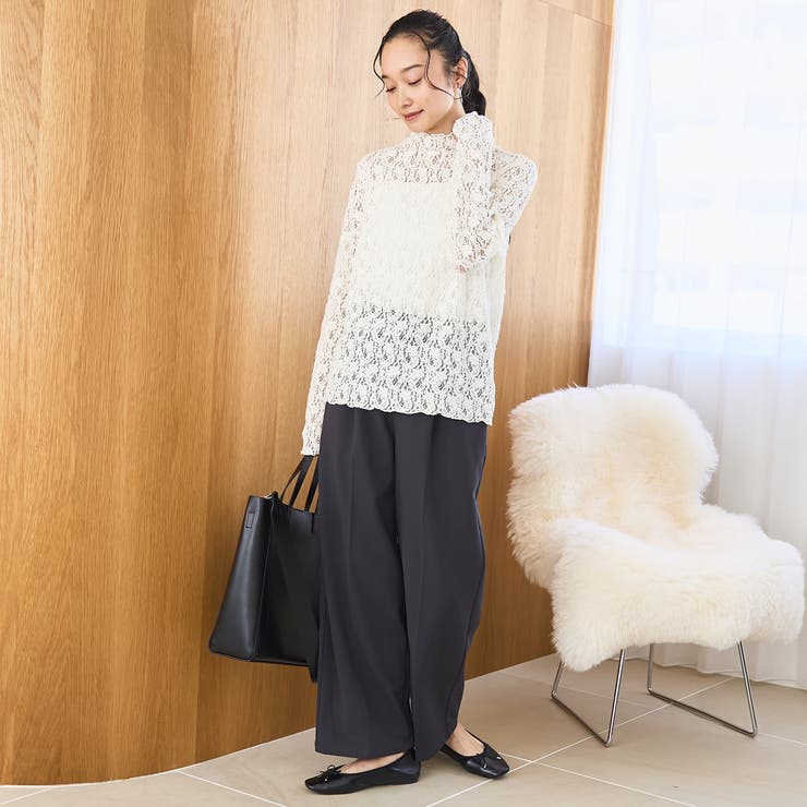 イージービューティーワイド暖パンツ | coen【women】 | 詳細画像22 