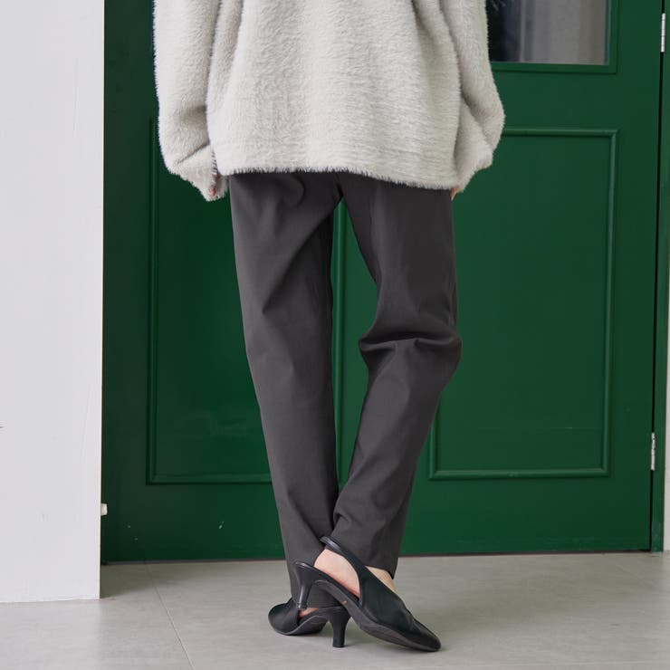 【定番】イージービューティー裏起毛テーパードパンツ（WEB限定サイズあり） | coen【women】 | 詳細画像14 