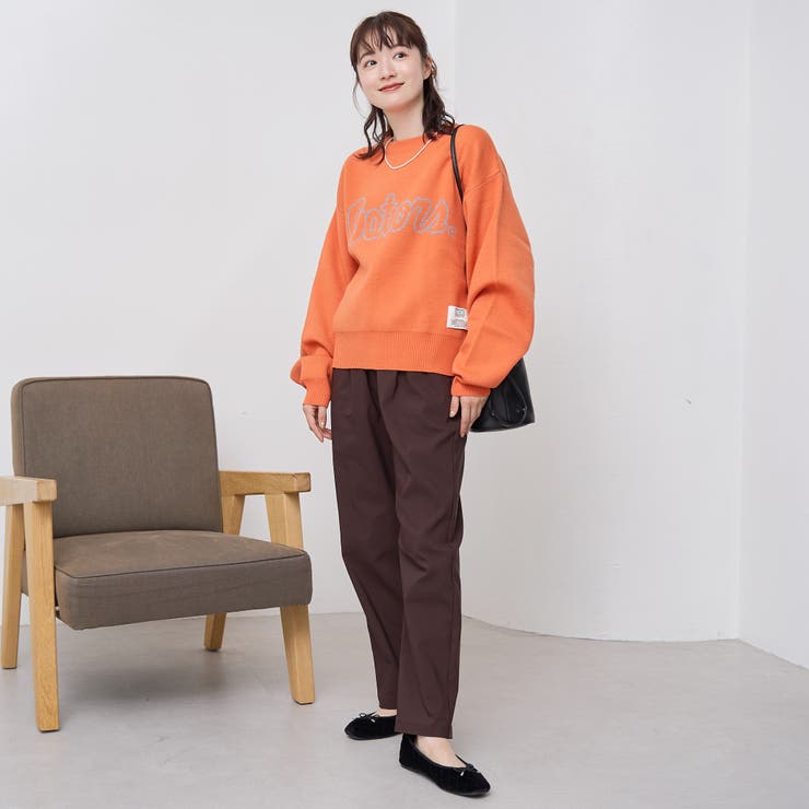 【定番】イージービューティー裏起毛テーパードパンツ（WEB限定サイズあり） | coen【women】 | 詳細画像27 