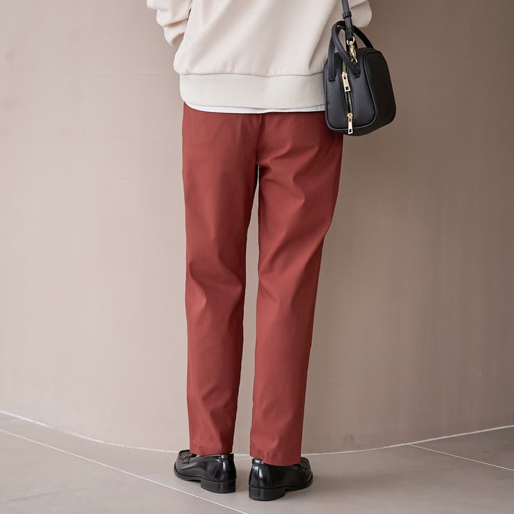 【定番】イージービューティー裏起毛テーパードパンツ（WEB限定サイズあり） | coen【women】 | 詳細画像30 